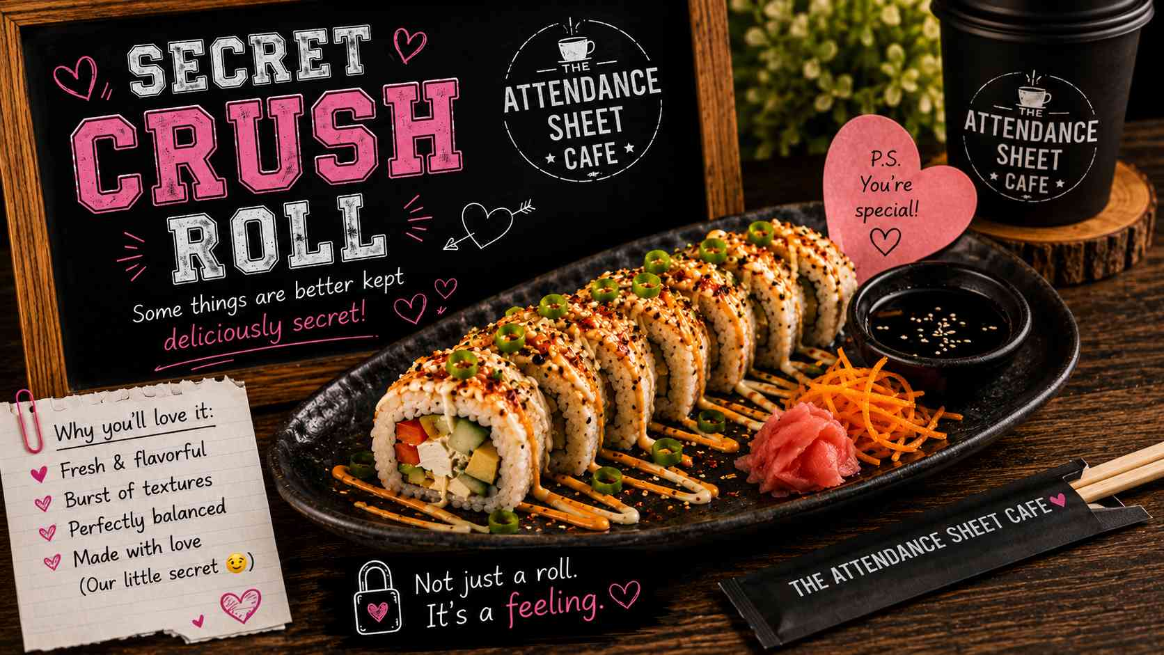 Secret Crush - Tiffin Chori Wraps - TAS Cafe Noida