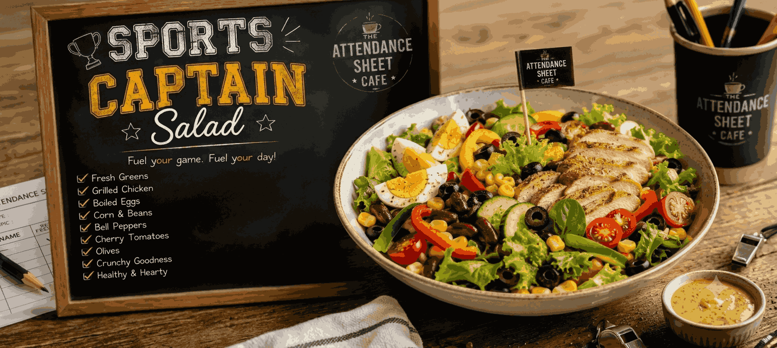Sports Captain Salad - Health Monitor Salads - TAS Cafe Noida