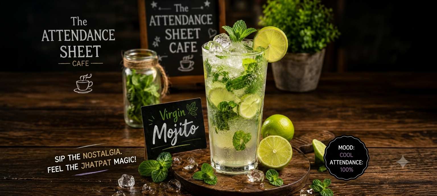 Freshers Mojito - Chemistry Lab Mocktails - TAS Cafe Noida