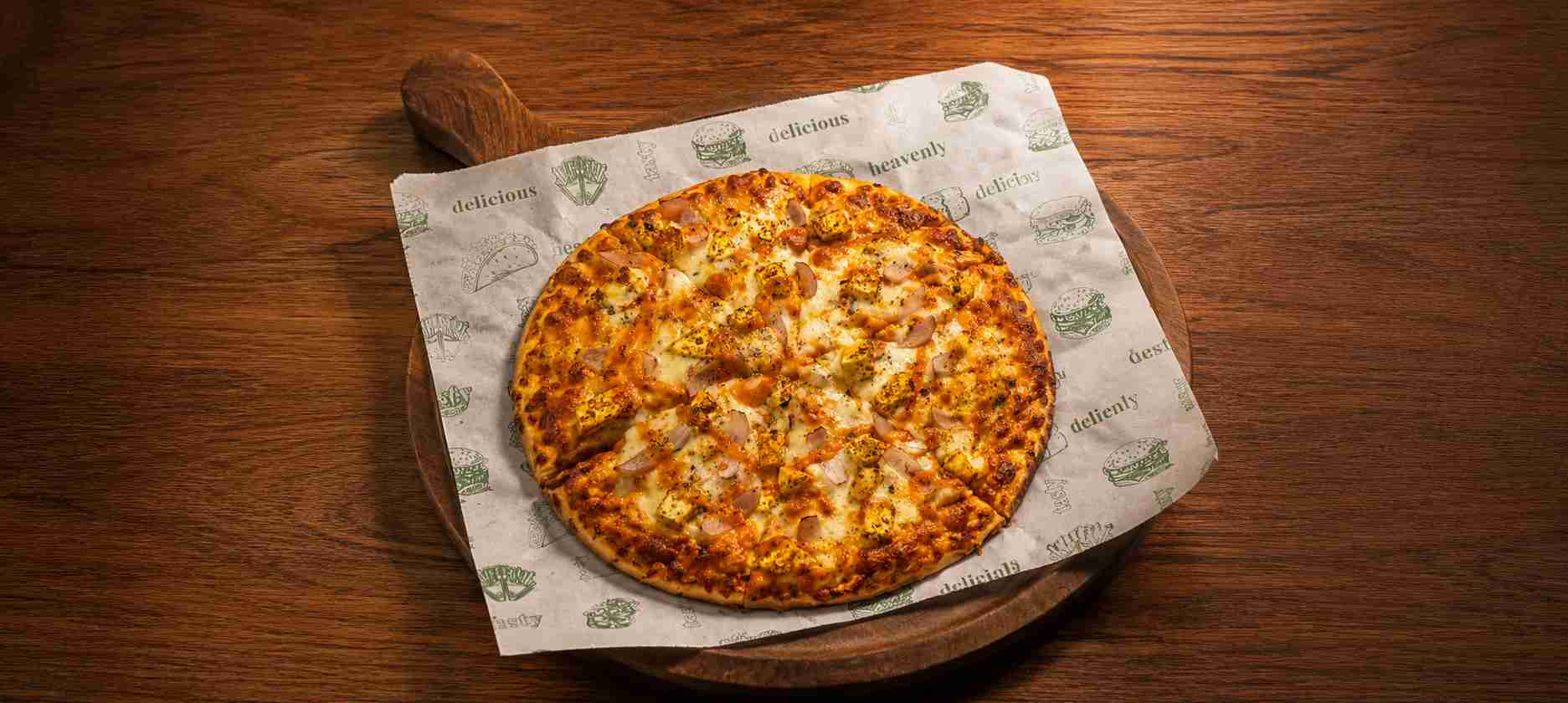 Tandoori Perfect Pizza - Exam Se Pehle Pizza - TAS Cafe Noida