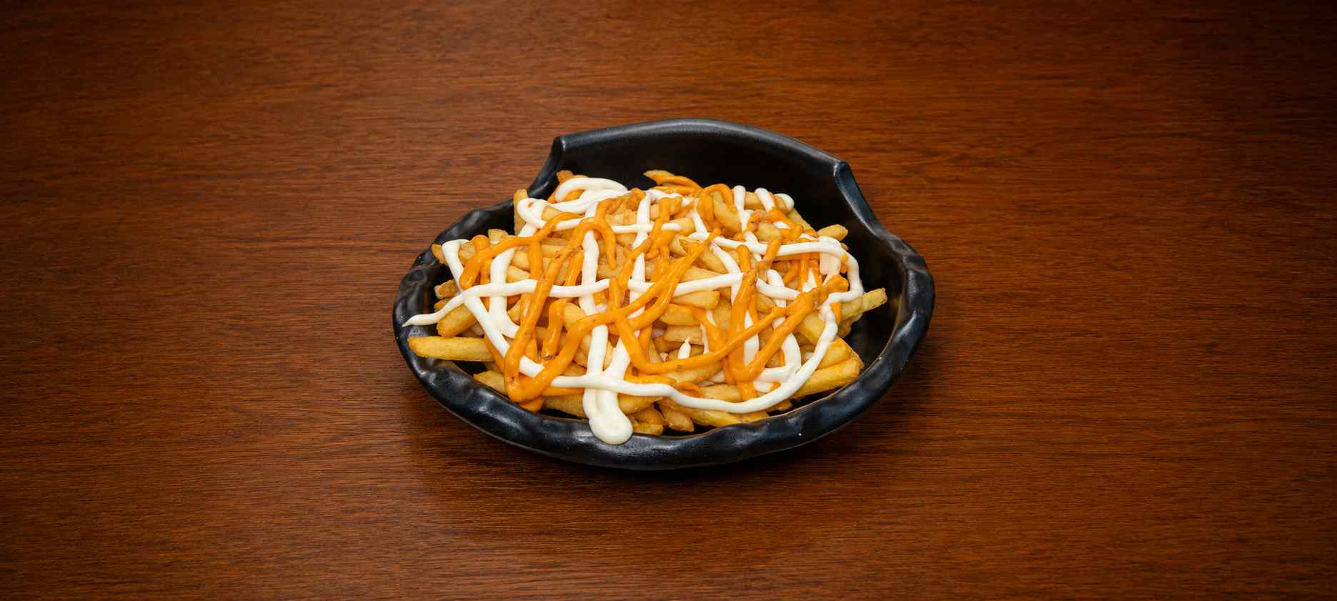 Double Punishment Loaded Cheesy Loaded Fries - Punishment Round Fries - TAS Cafe Noida