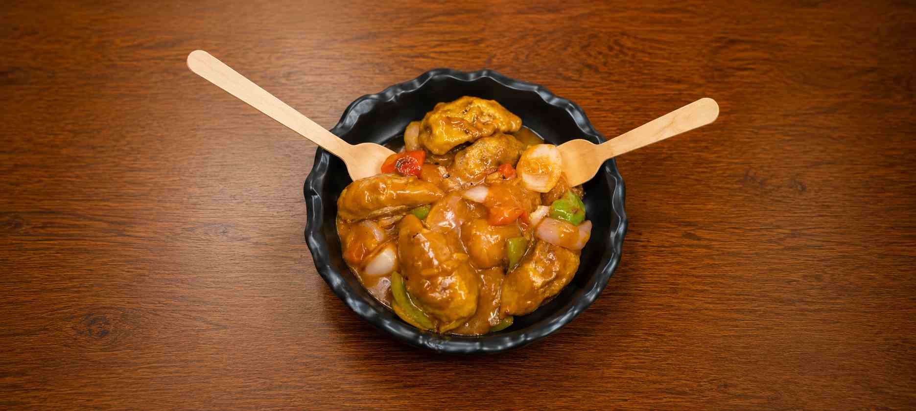 Science Club Chili Momos - Gossip Period Momos - TAS Cafe Noida